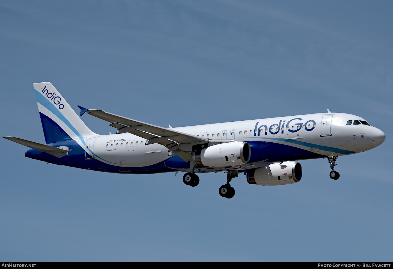Aircraft Photo of VT-IDM | Airbus A320-232 | IndiGo | AirHistory.net #368299