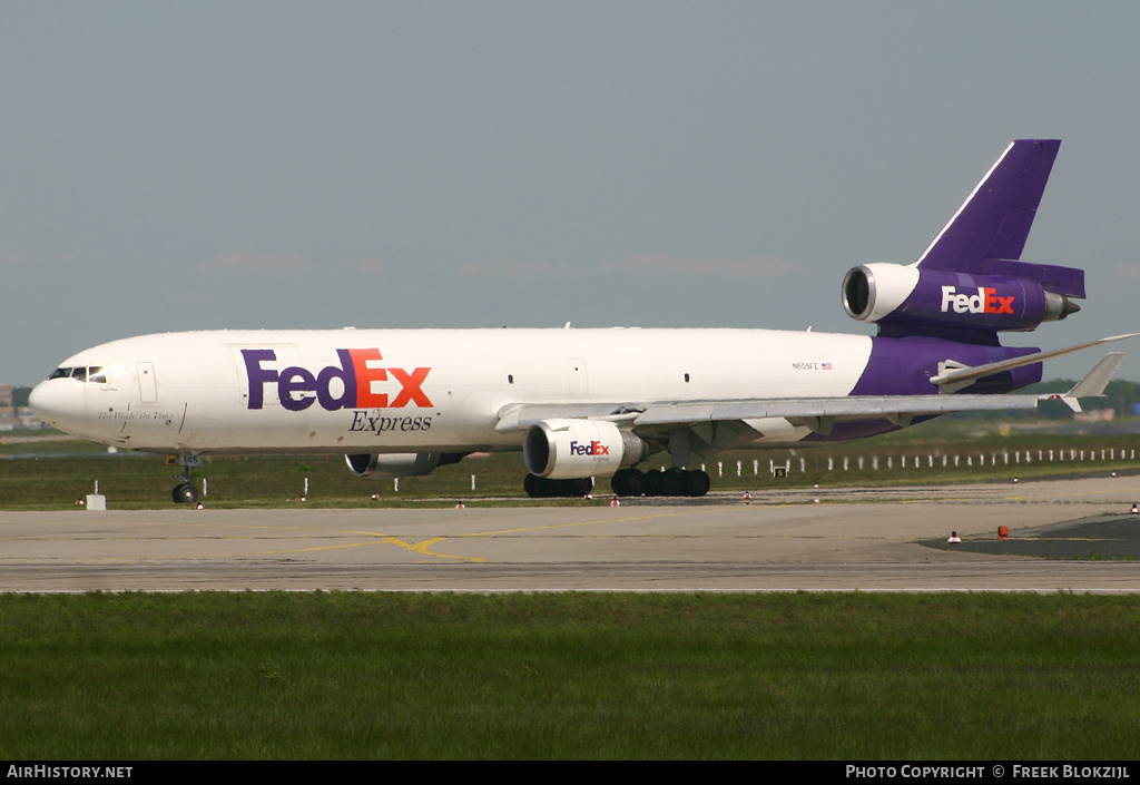Aircraft Photo of N605FE | McDonnell Douglas MD-11F | FedEx Express - Federal Express | AirHistory.net #368330