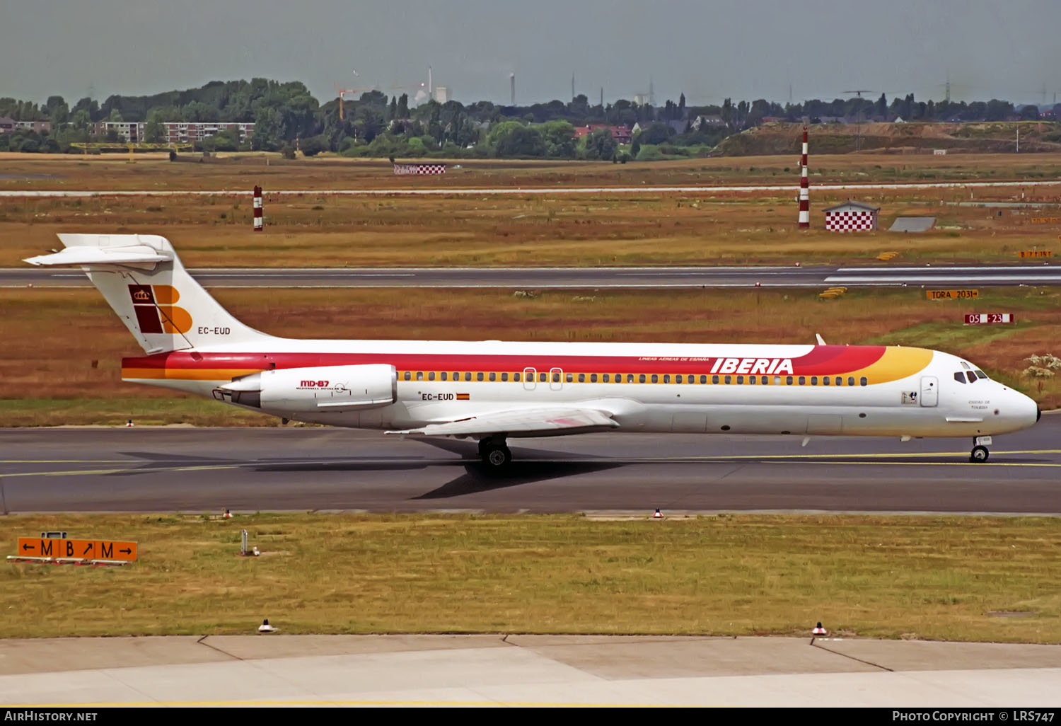 Aircraft Photo of EC-EUD | McDonnell Douglas MD-87 (DC-9-87) | Iberia | AirHistory.net #368335