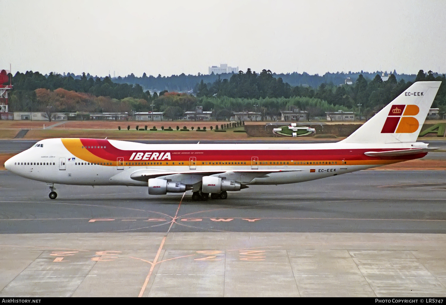 Aircraft Photo of EC-EEK | Boeing 747-256BM | Iberia | AirHistory.net #368336