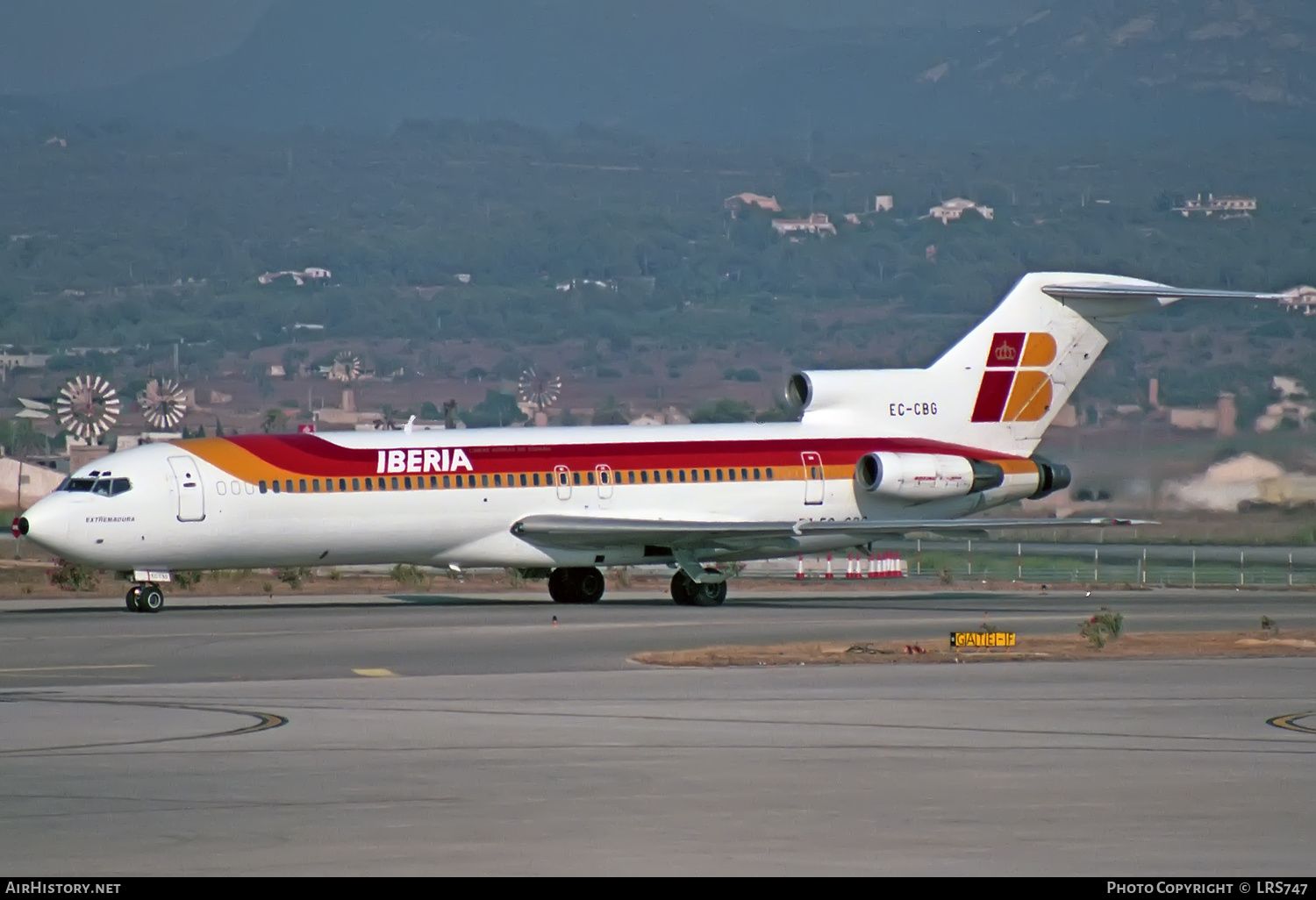 Aircraft Photo of EC-CBG | Boeing 727-256/Adv | Iberia | AirHistory.net #368337