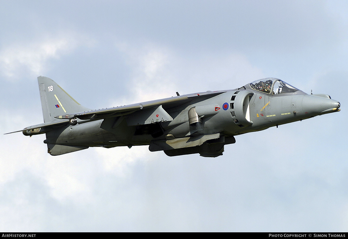 Aircraft Photo of ZD351 | British Aerospace Harrier GR7 | UK - Air Force | AirHistory.net #368379
