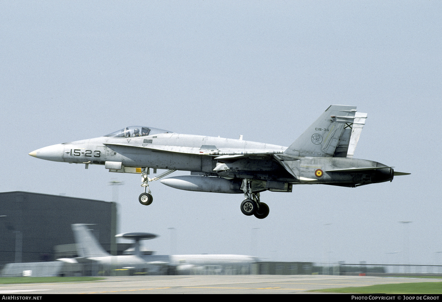 Aircraft Photo of C.15-36 | McDonnell Douglas EF-18A Hornet | Spain - Air Force | AirHistory.net #368381