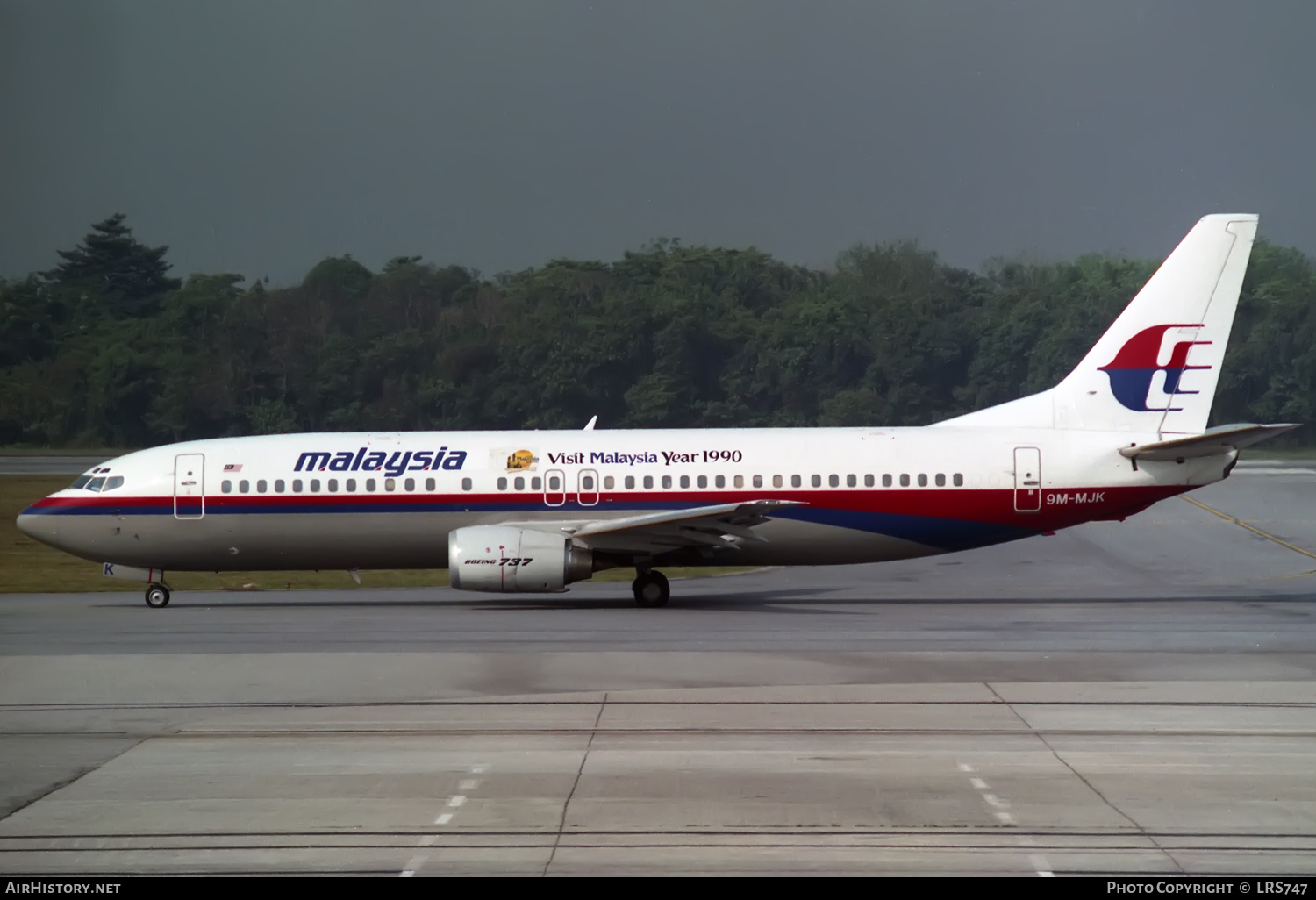 Aircraft Photo of 9M-MJK | Boeing 737-4Y0 | Malaysia Airlines | AirHistory.net #368385