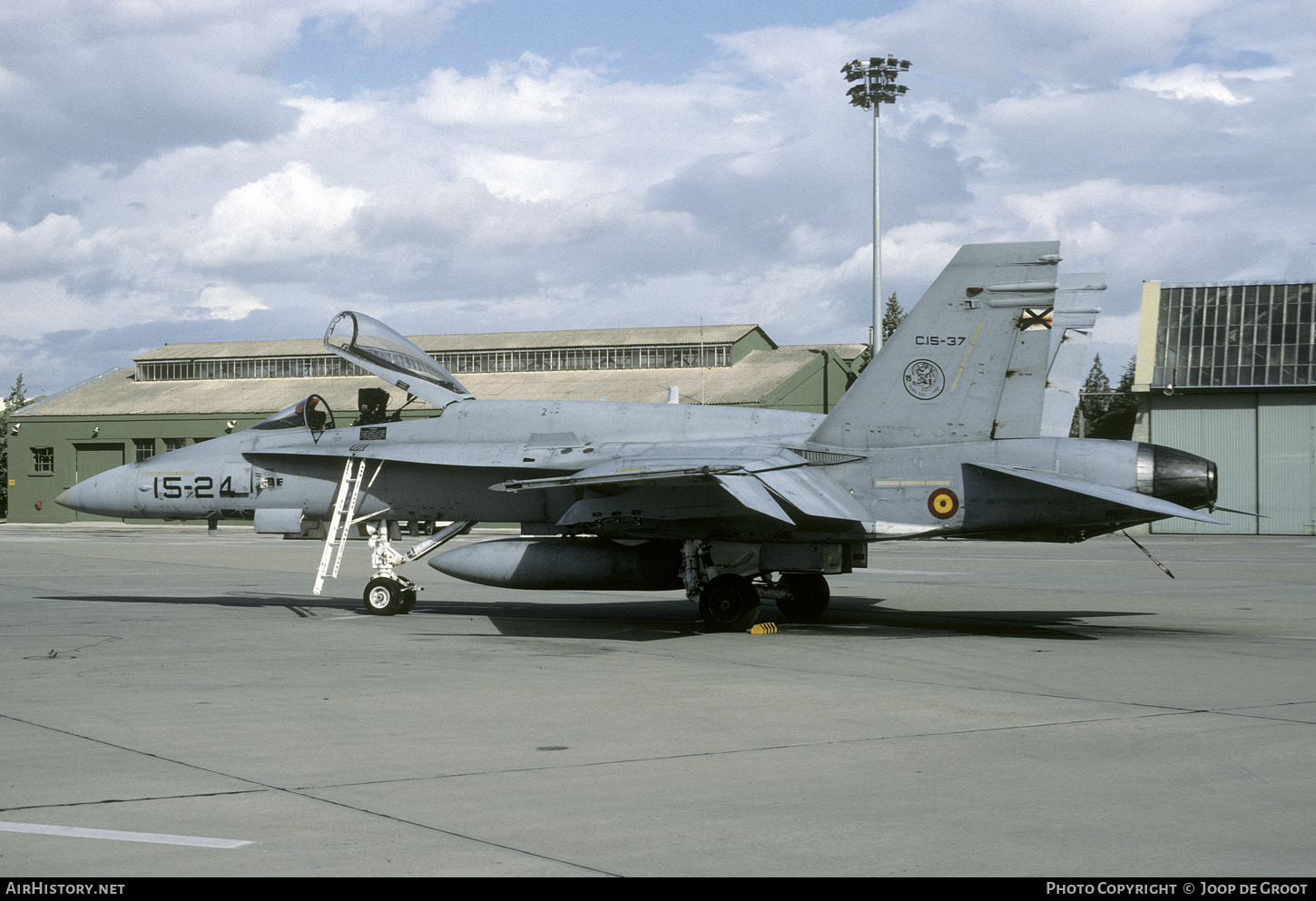 Aircraft Photo of C.15-37 | McDonnell Douglas EF-18A Hornet | Spain - Air Force | AirHistory.net #368398