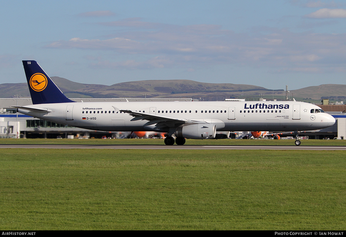Aircraft Photo of D-AISQ | Airbus A321-231 | Lufthansa | AirHistory.net #368402