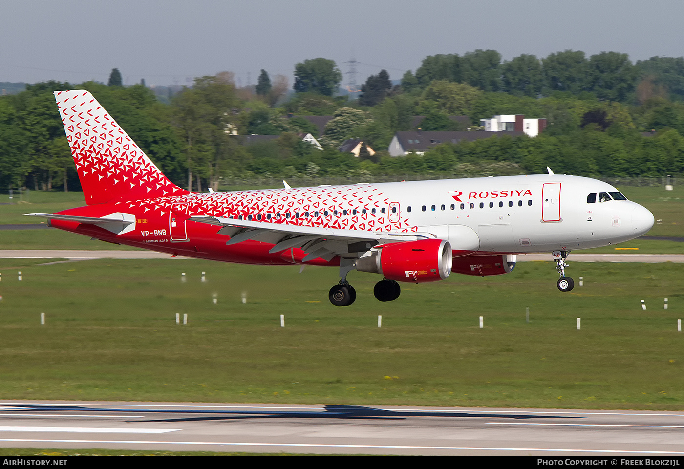 Aircraft Photo of VP-BNB | Airbus A319-112 | Rossiya - Russian Airlines | AirHistory.net #368471