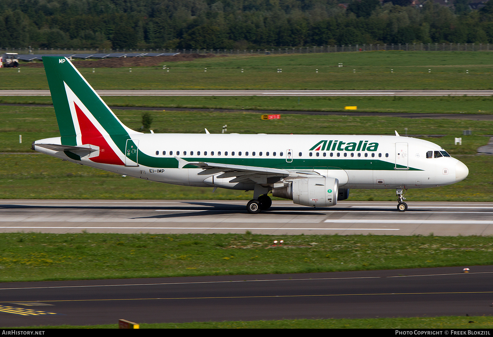 Aircraft Photo of EI-IMP | Airbus A319-111 | Alitalia | AirHistory.net #368474