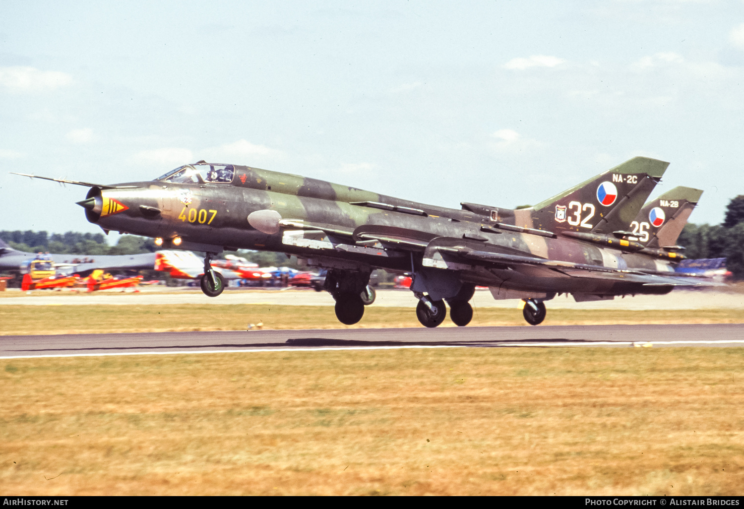 Aircraft Photo of 4007 | Sukhoi Su-22M4 | Czechia - Air Force | AirHistory.net #368483