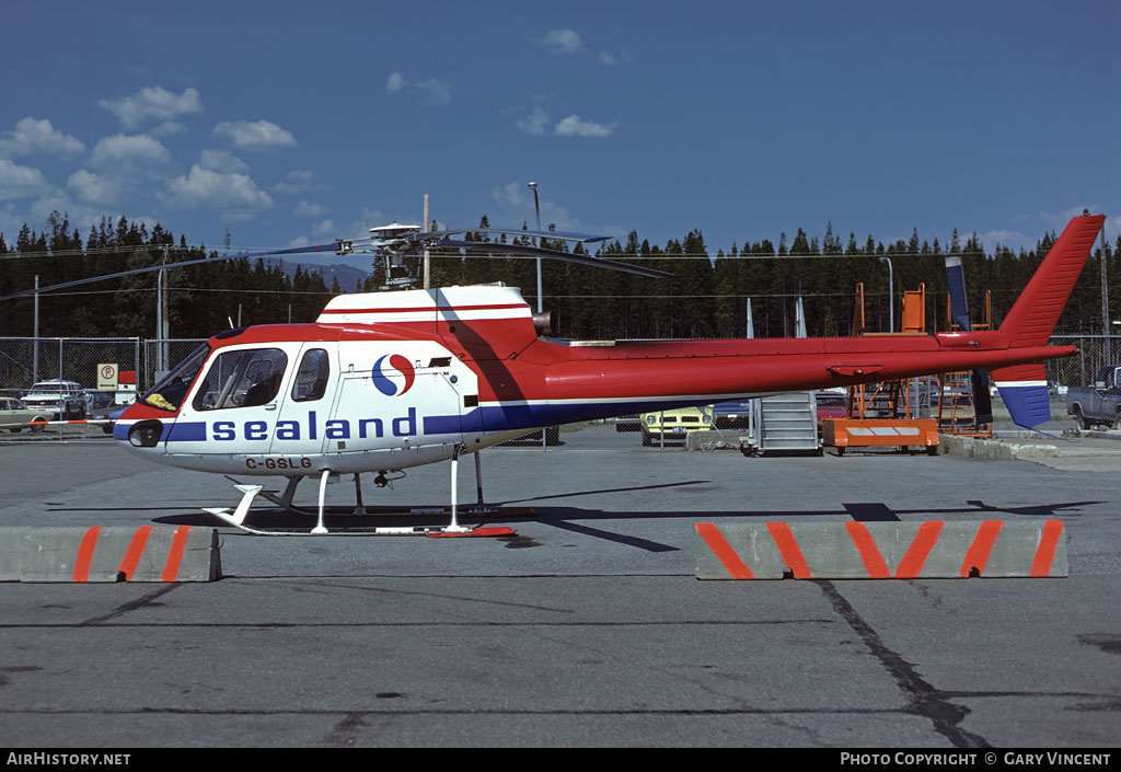 Aircraft Photo of C-GSLG | Aerospatiale AS-350D AStar Mk3 | Sealand Helicopters | AirHistory.net #368493