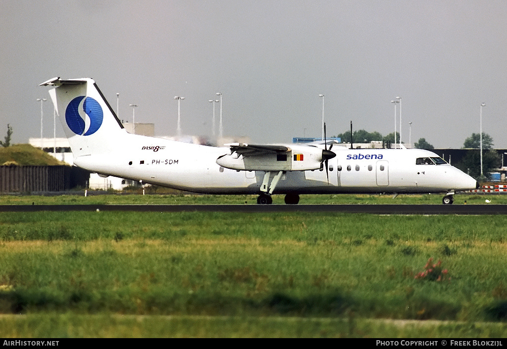 Aircraft Photo of PH-SDM | De Havilland Canada DHC-8-311 Dash 8 | Sabena | AirHistory.net #368494