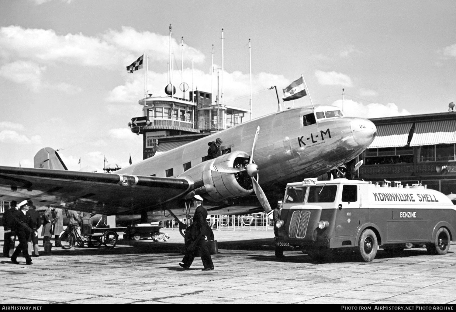 Aircraft Photo of PH-ALU | Douglas DC-3-194B | KLM - Royal Dutch Airlines | AirHistory.net #368499