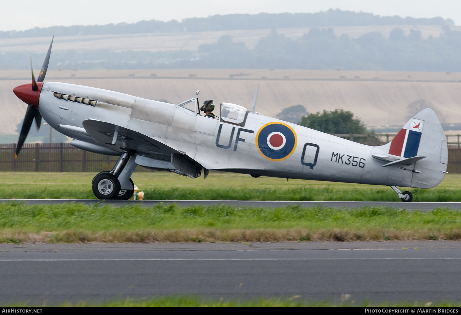 Aircraft Photo of MK356 | Supermarine 361 Spitfire F9E | UK - Air Force | AirHistory.net #368513