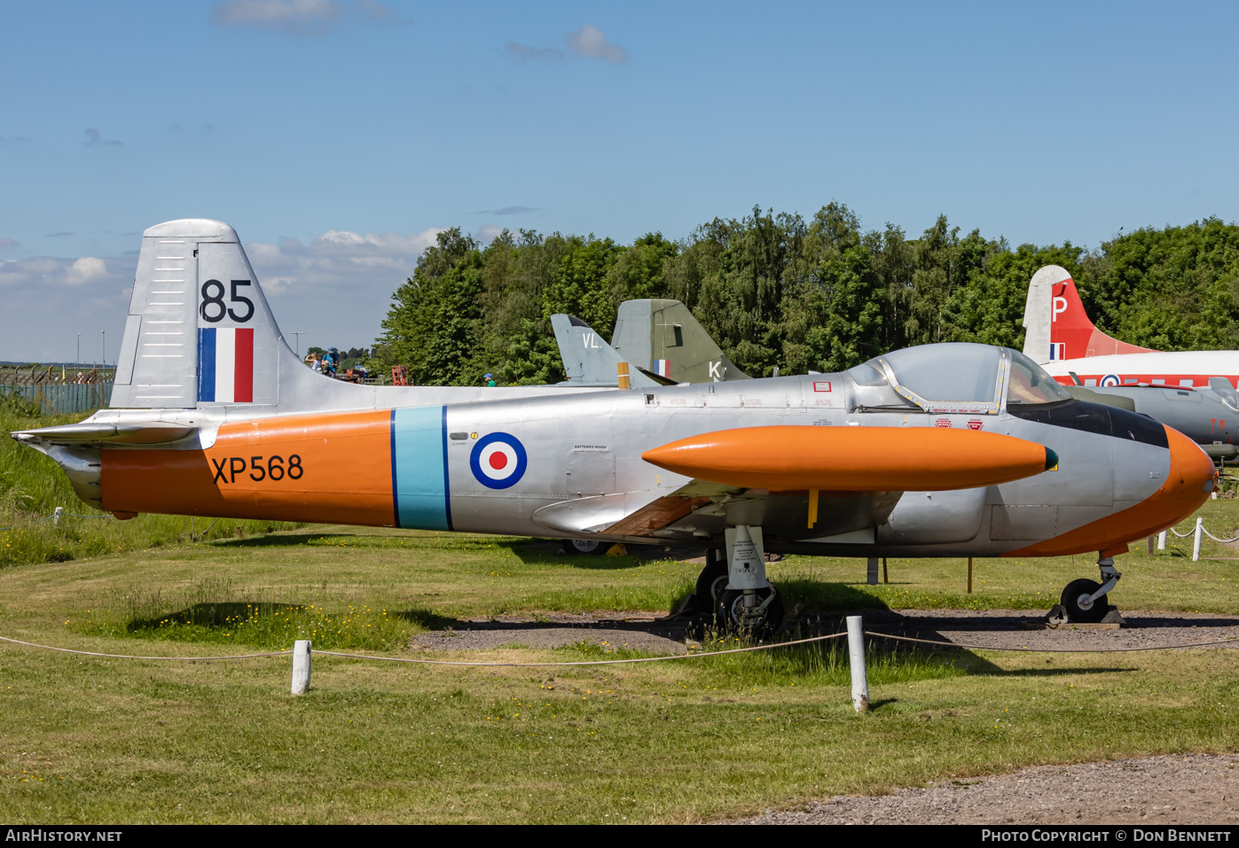 Aircraft Photo of XP568 | Hunting P.84 Jet Provost T4 | AirHistory.net #368517