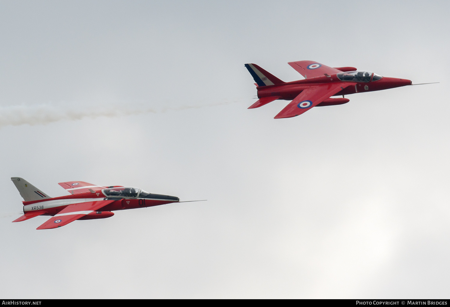 Aircraft Photo of G-RORI / XR538 | Folland Fo.144 Gnat T.1 | UK - Air Force | AirHistory.net #368524