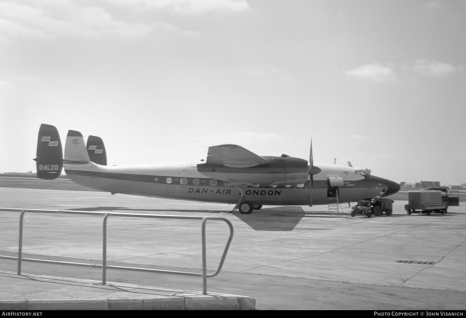 Aircraft Photo of G-ALZO | Airspeed AS-57 Ambassador 2 | Dan-Air London | AirHistory.net #368539