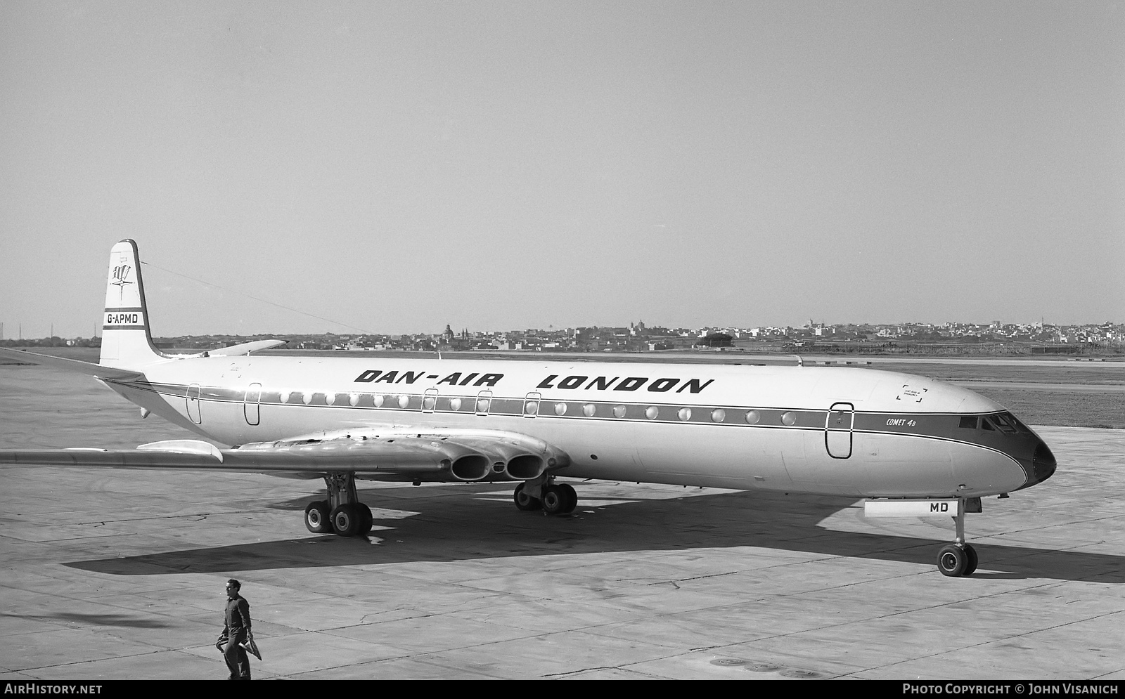 Aircraft Photo of G-APMD | De Havilland D.H. 106 Comet 4B | Dan-Air London | AirHistory.net #368546