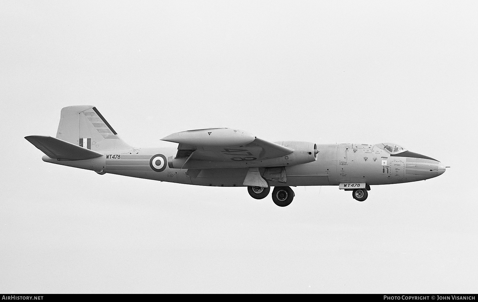 Aircraft Photo of WT478 | English Electric Canberra T4 | UK - Air Force | AirHistory.net #368556