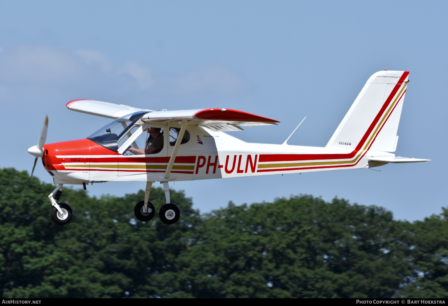 Aircraft Photo of PH-ULN | Tecnam P-92J Echo | Flight School Teuge | AirHistory.net #368561