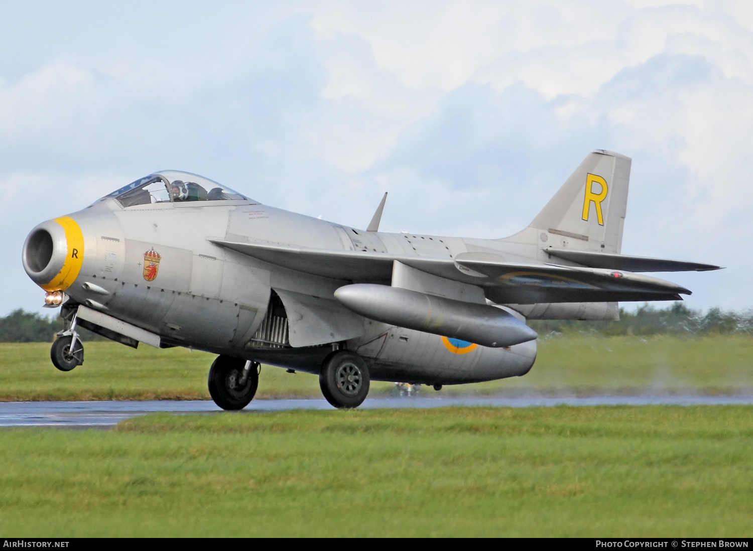 Aircraft Photo of SE-DXB / 29670 | Saab J29F Tunnan | Sweden - Air Force | AirHistory.net #368563