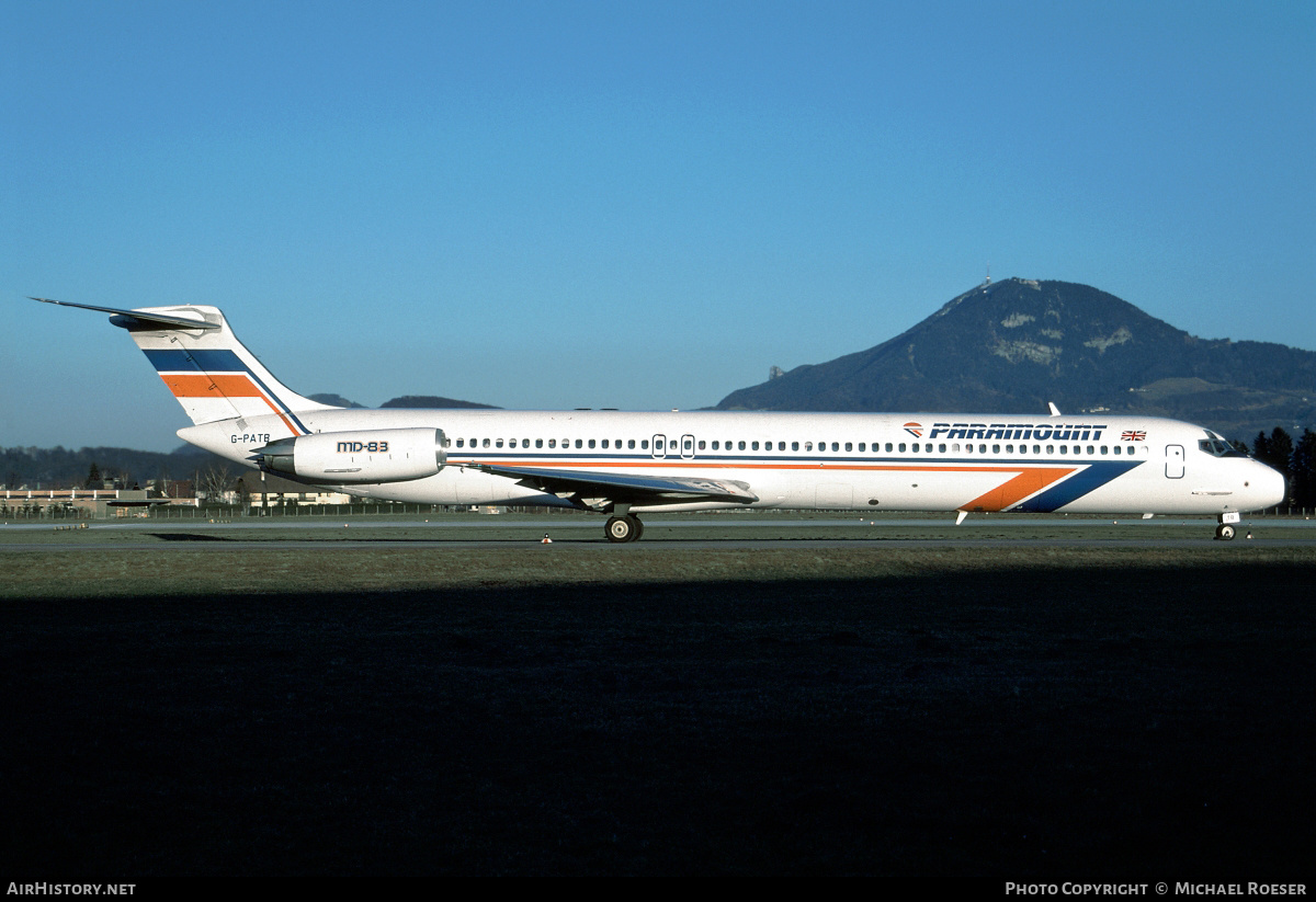 Aircraft Photo of G-PATB | McDonnell Douglas MD-83 (DC-9-83) | Paramount Airways | AirHistory.net #368574