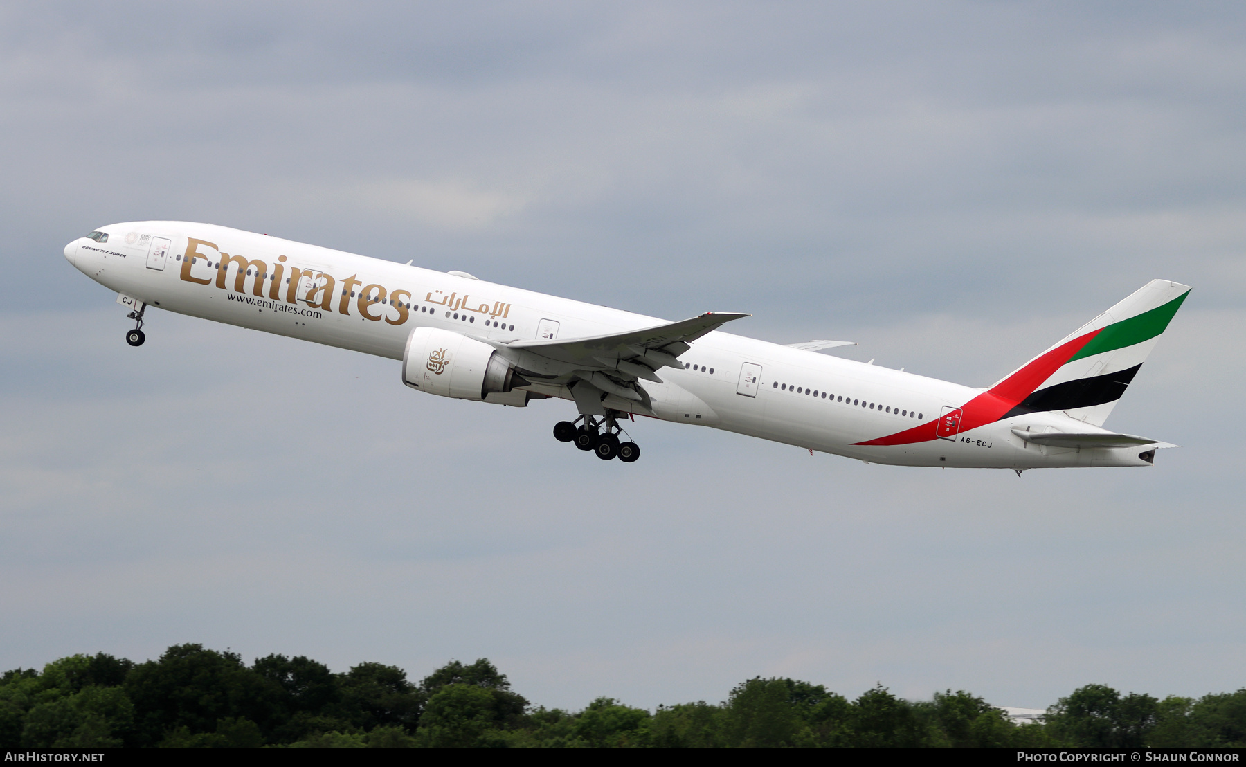 Aircraft Photo of A6-ECJ | Boeing 777-31H/ER | Emirates | AirHistory.net #368582