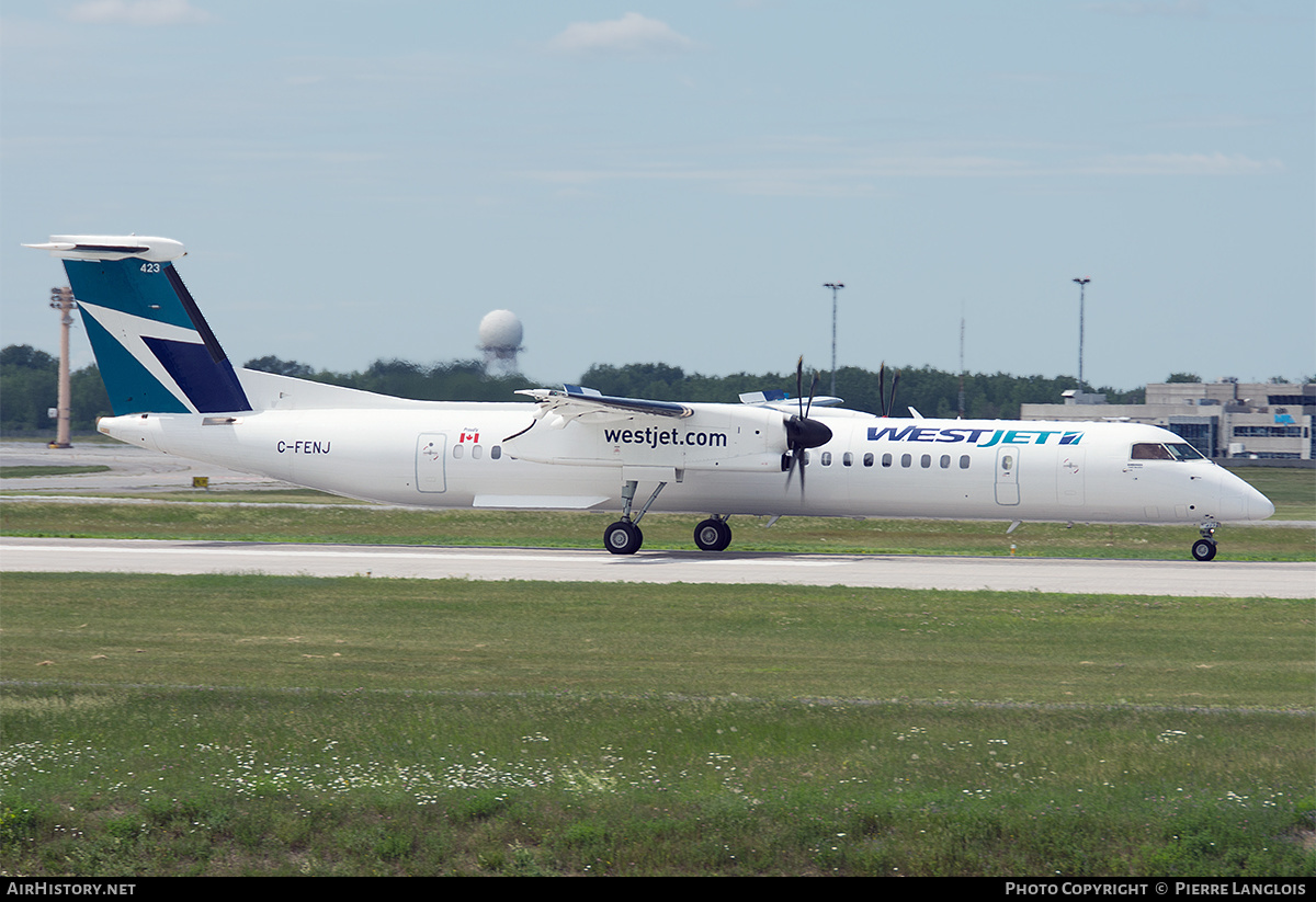 Aircraft Photo of C-FENJ | Bombardier DHC-8-402 Dash 8 | WestJet | AirHistory.net #368655