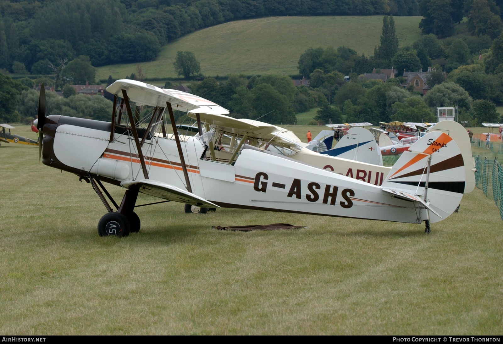 Aircraft Photo of G-ASHS | Stampe-Vertongen SV-4C | AirHistory.net #368678