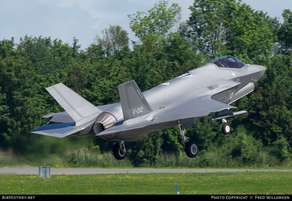 Aircraft Photo of F-012 | Lockheed Martin F-35A Lightning II | Netherlands - Air Force | AirHistory.net #368685