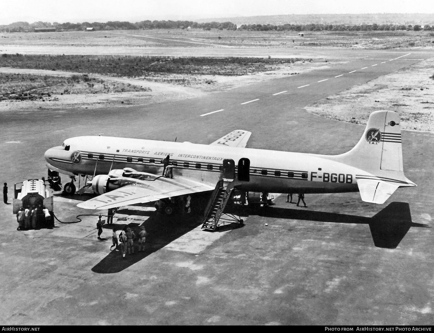 Aircraft Photo of F-BGOB | Douglas DC-6B | Transports Aeriens Intercontinentaux - TAI | AirHistory.net #368700