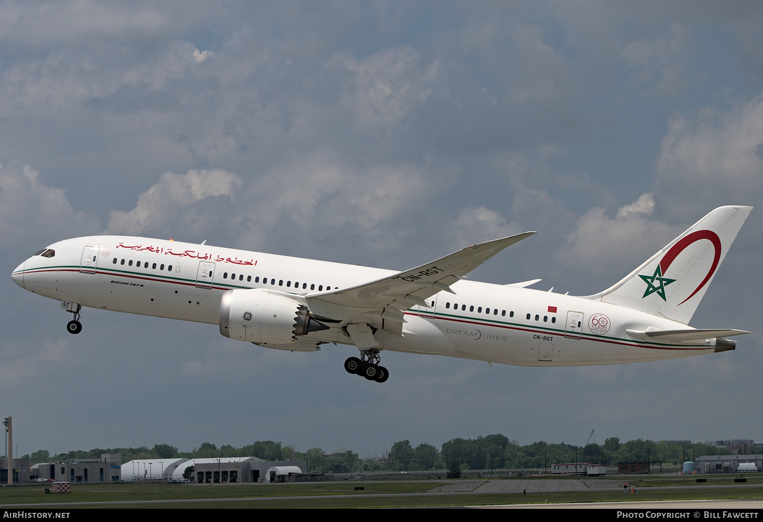 Aircraft Photo of CN-RGT | Boeing 787-8 Dreamliner | Royal Air Maroc - RAM | AirHistory.net #368714