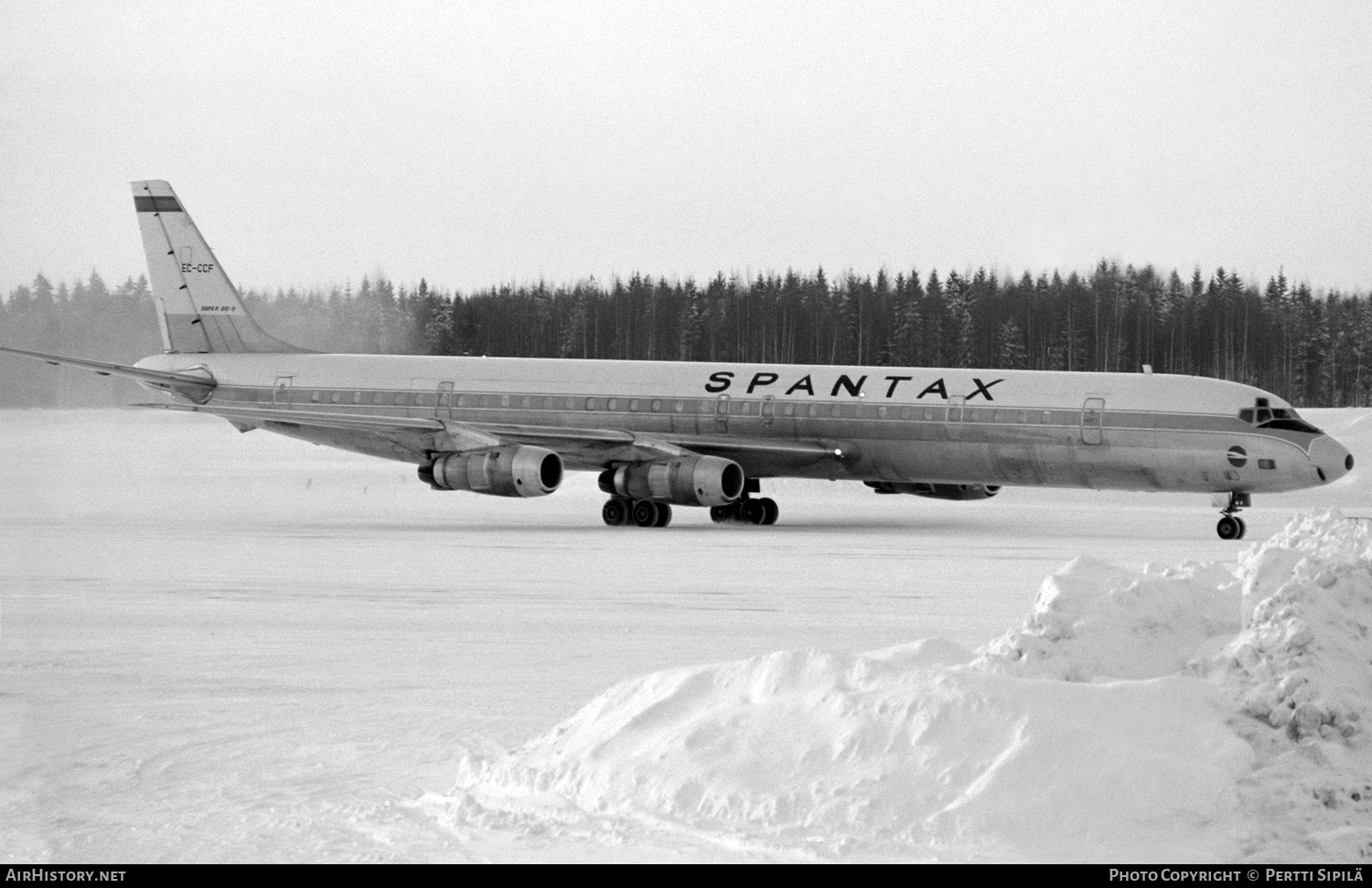 Aircraft Photo of EC-CCF | McDonnell Douglas DC-8-61CF | Spantax | AirHistory.net #368730