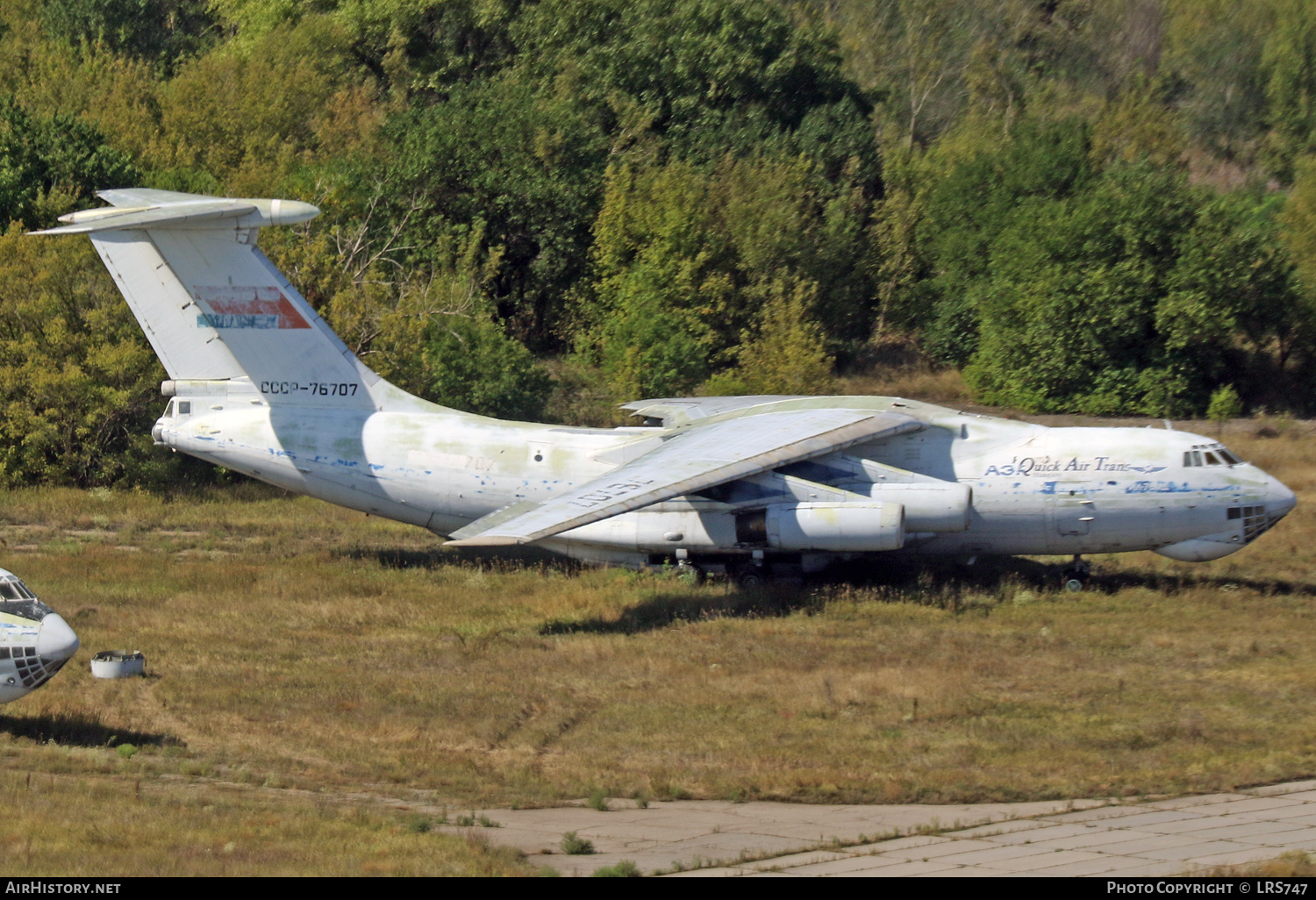 Aircraft Photo of CCCP-76707 | Ilyushin Il-76MD | Quick Air Trans | AirHistory.net #368731