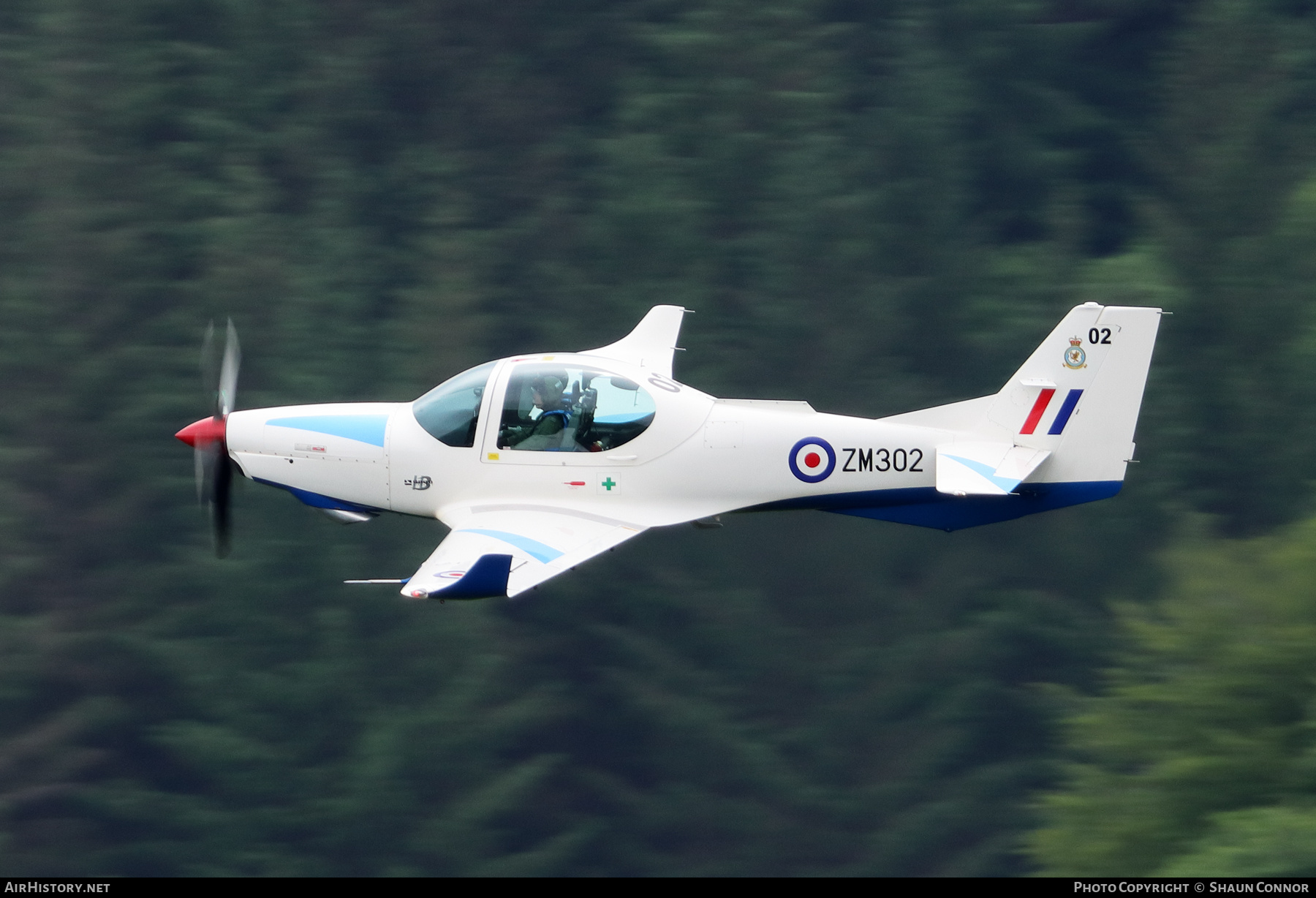 Aircraft Photo of ZM302 | Grob G-120TP Prefect T1 | UK - Air Force | AirHistory.net #368736