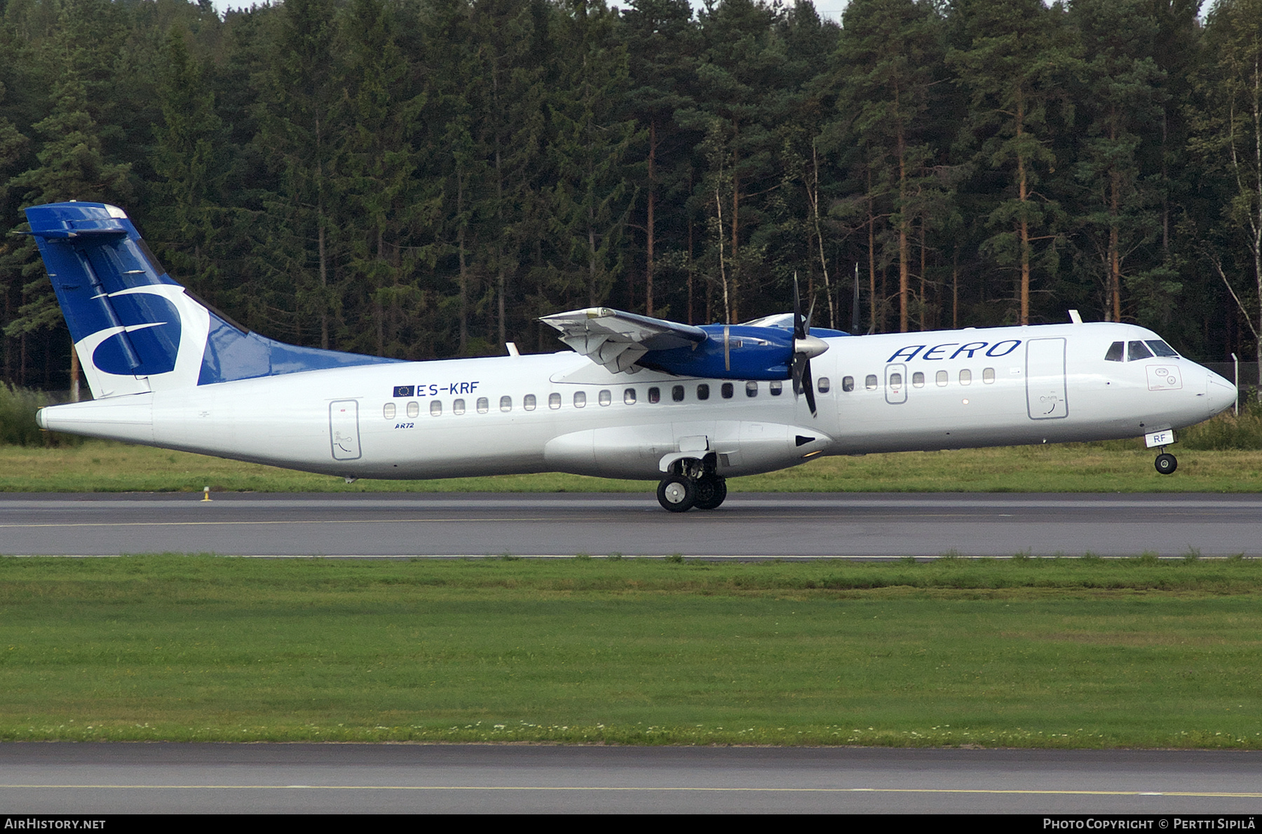 Aircraft Photo of ES-KRF | ATR ATR-72-201 | Aero Airlines | AirHistory.net #368747