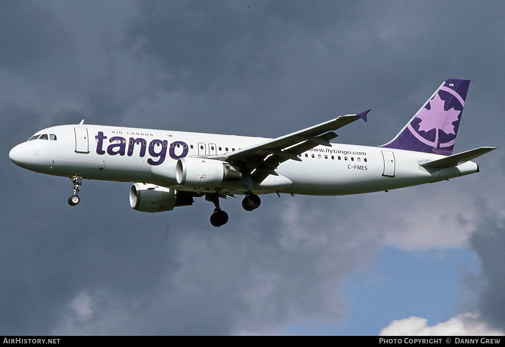 Aircraft Photo of C-FMES | Airbus A320-211 | Air Canada Tango | AirHistory.net #368799