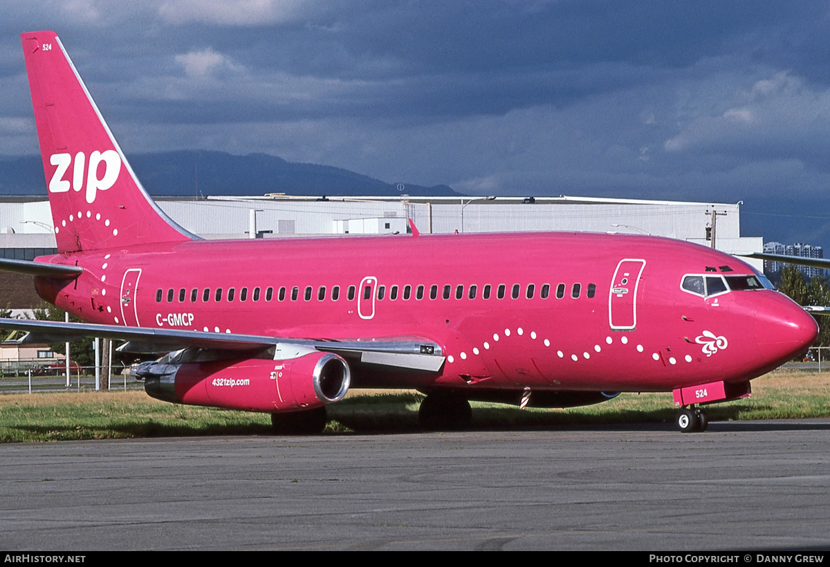 Aircraft Photo of C-GMCP | Boeing 737-217/Adv | Zip Air | AirHistory.net #368808