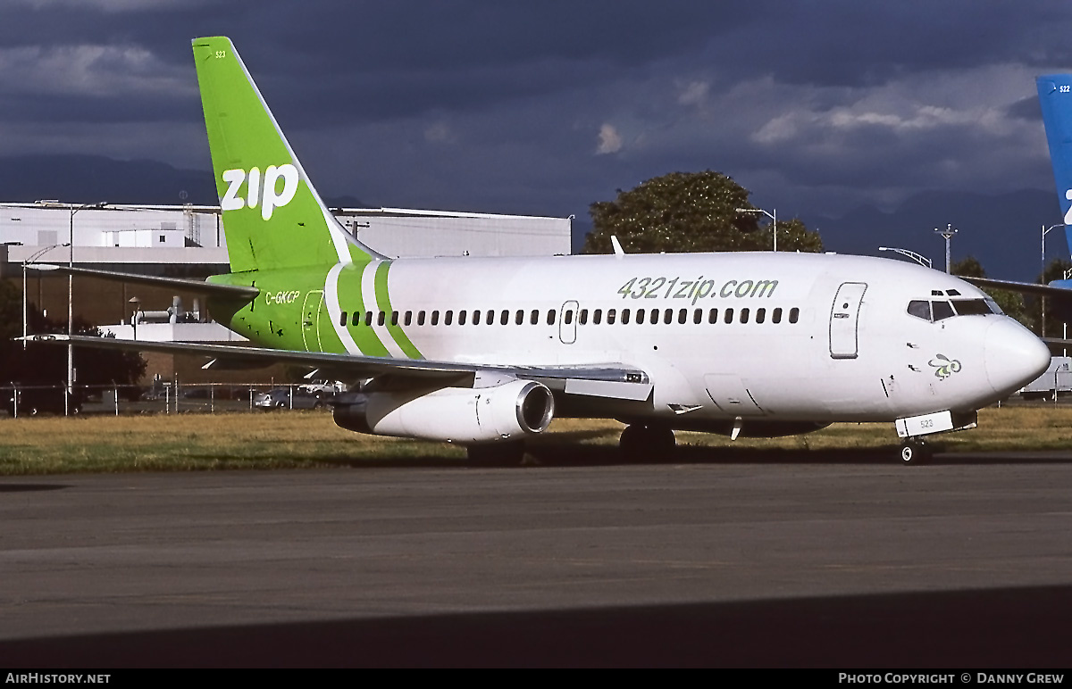 Aircraft Photo of C-GKCP | Boeing 737-217/Adv | Zip Air | AirHistory.net #368818