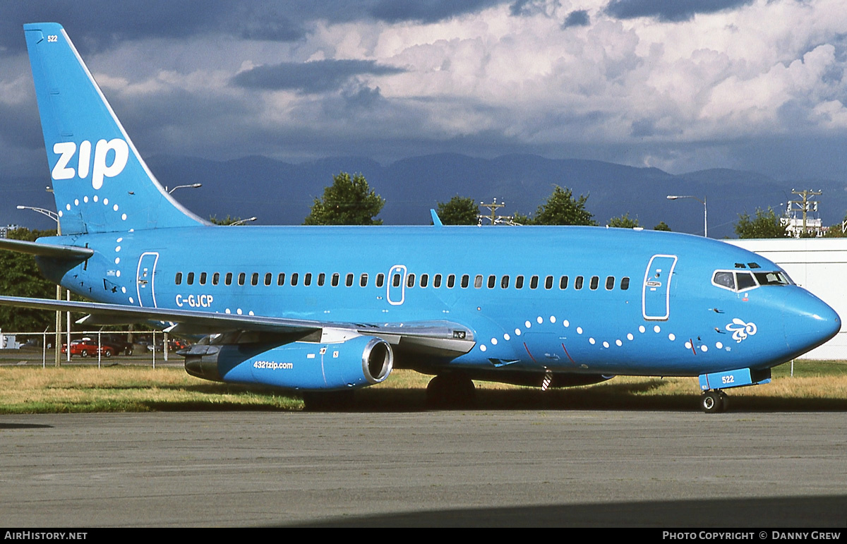 Aircraft Photo of C-GJCP | Boeing 737-217/Adv | Zip Air | AirHistory.net #368819