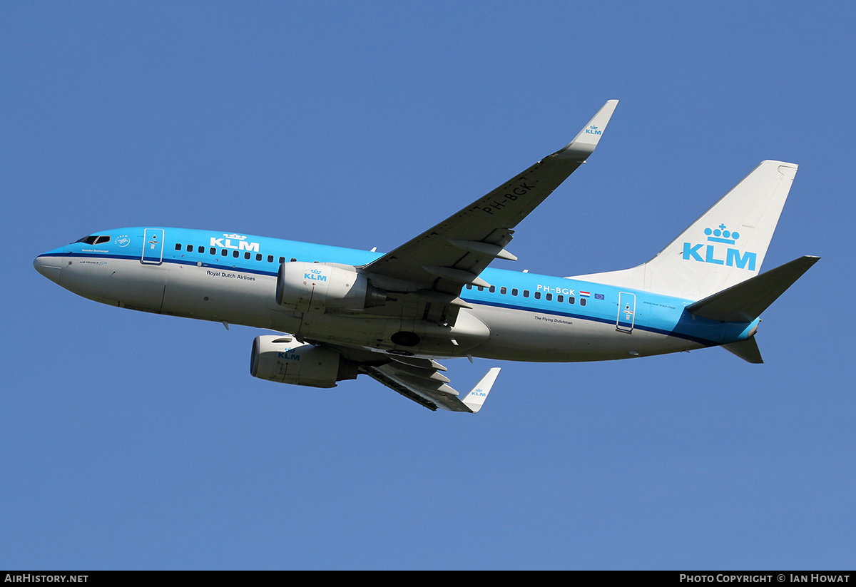 Aircraft Photo of PH-BGK | Boeing 737-7K2 | KLM - Royal Dutch Airlines | AirHistory.net #368820