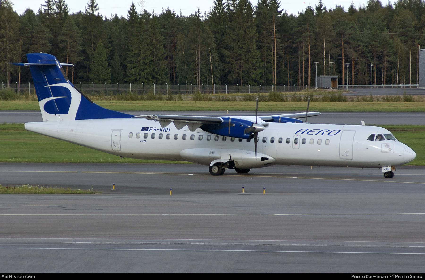 Aircraft Photo of ES-KRH | ATR ATR-72-201 | Aero Airlines | AirHistory.net #368822