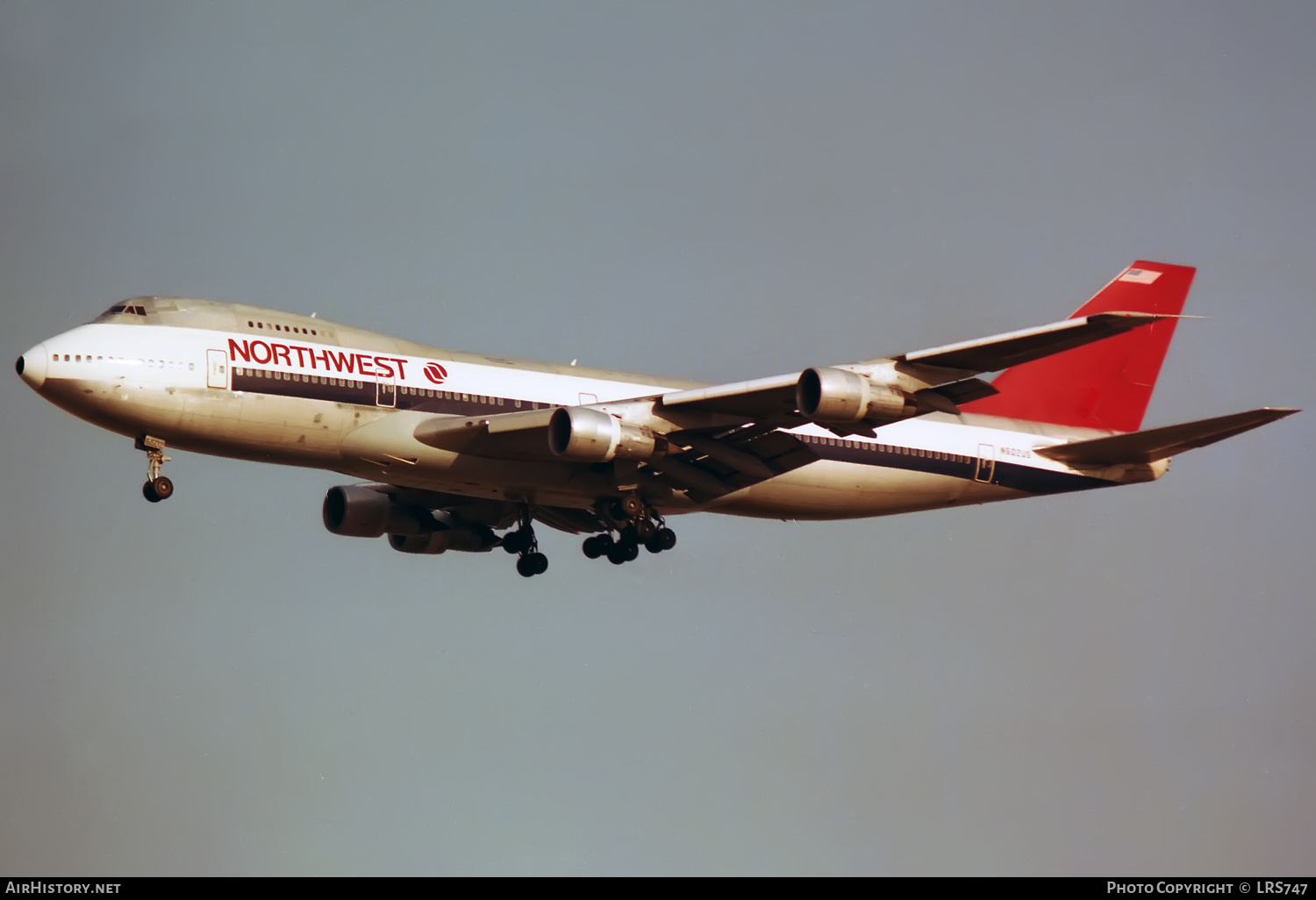 Aircraft Photo of N602US | Boeing 747-151 | Northwest Airlines | AirHistory.net #368836