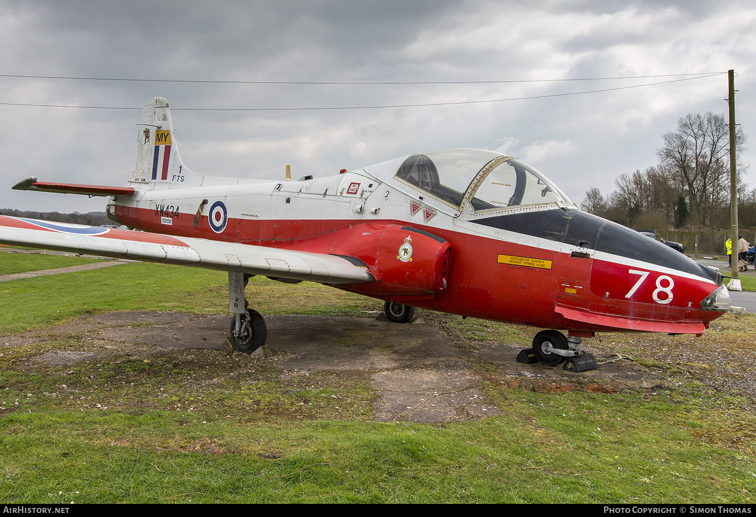 Aircraft Photo of XW434 / 9091M | BAC 84 Jet Provost T5A | UK - Air Force | AirHistory.net #368837