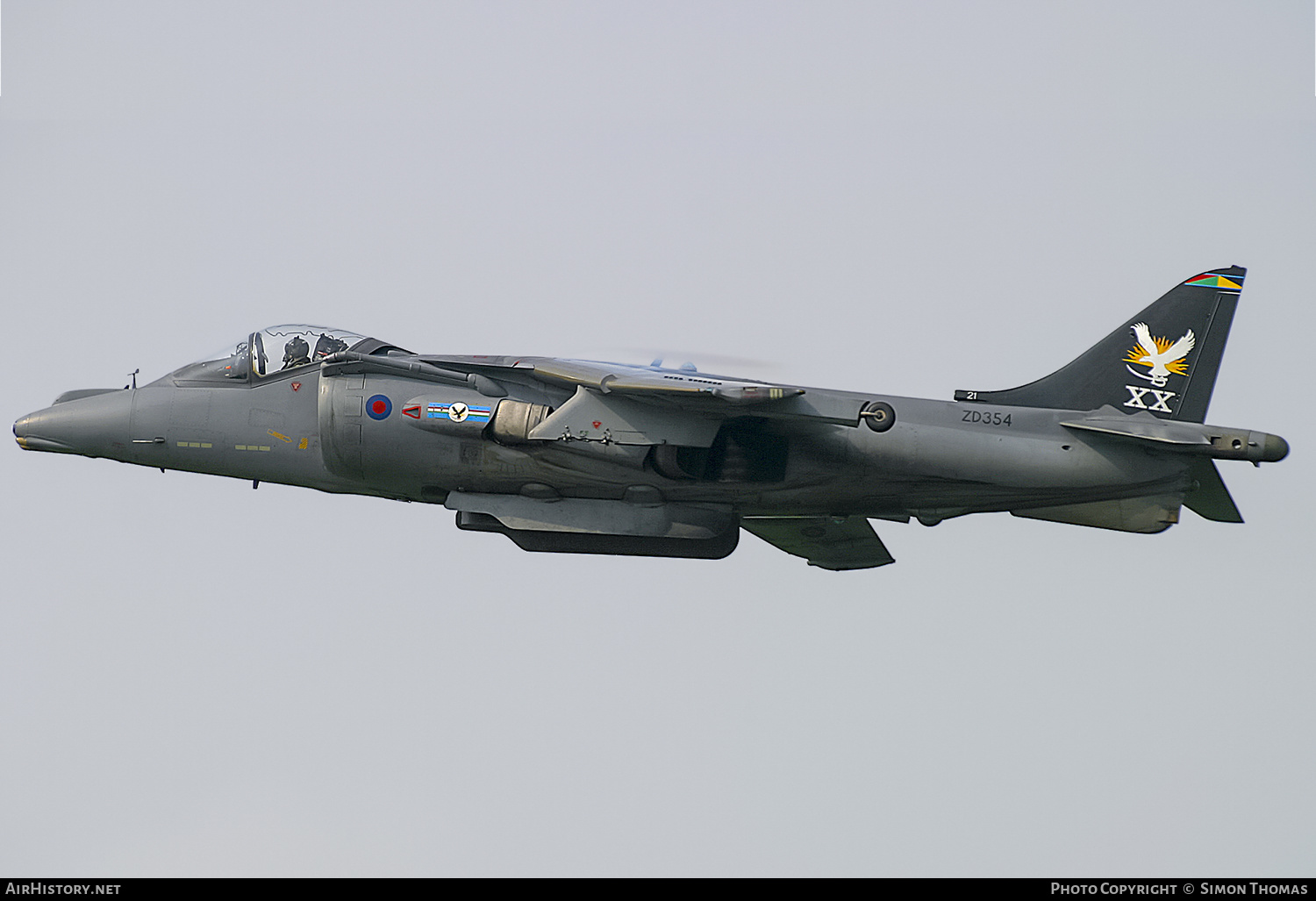 Aircraft Photo of ZD354 | British Aerospace Harrier GR5 | UK - Air Force | AirHistory.net #368846