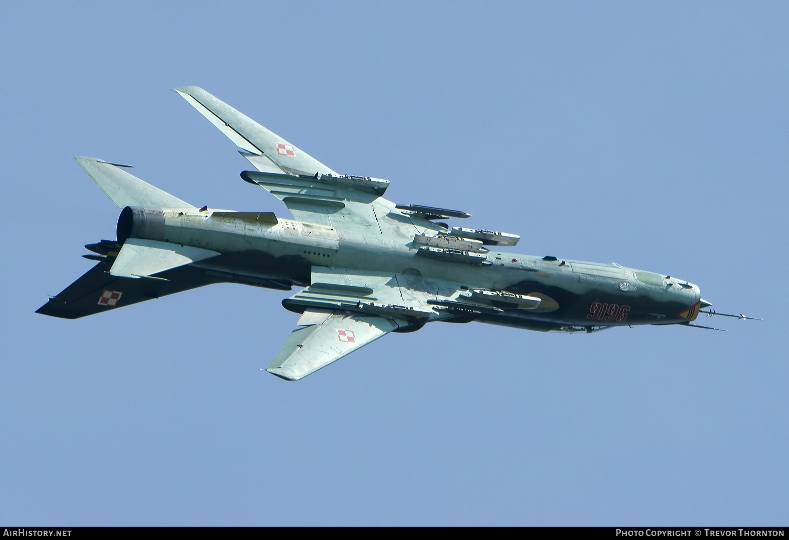 Aircraft Photo of 9616 | Sukhoi Su-22M4 | Poland - Air Force | AirHistory.net #368864