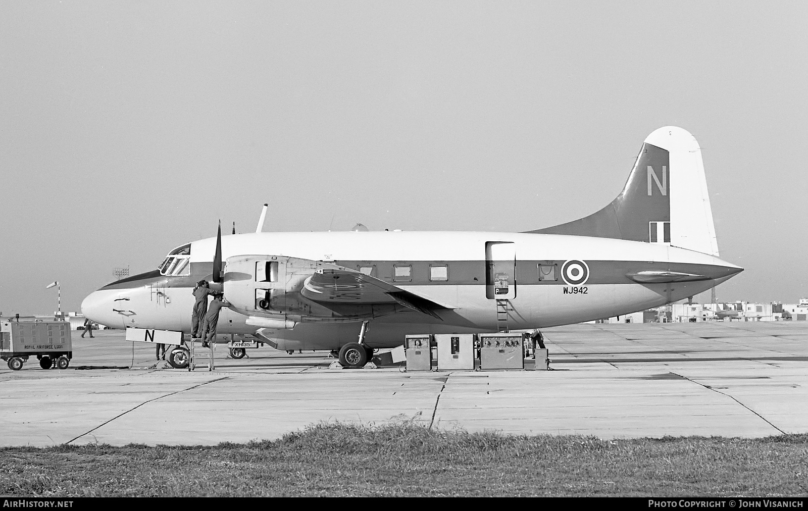 Aircraft Photo of WJ942 | Vickers 668 Varsity T.1 | UK - Air Force | AirHistory.net #368900