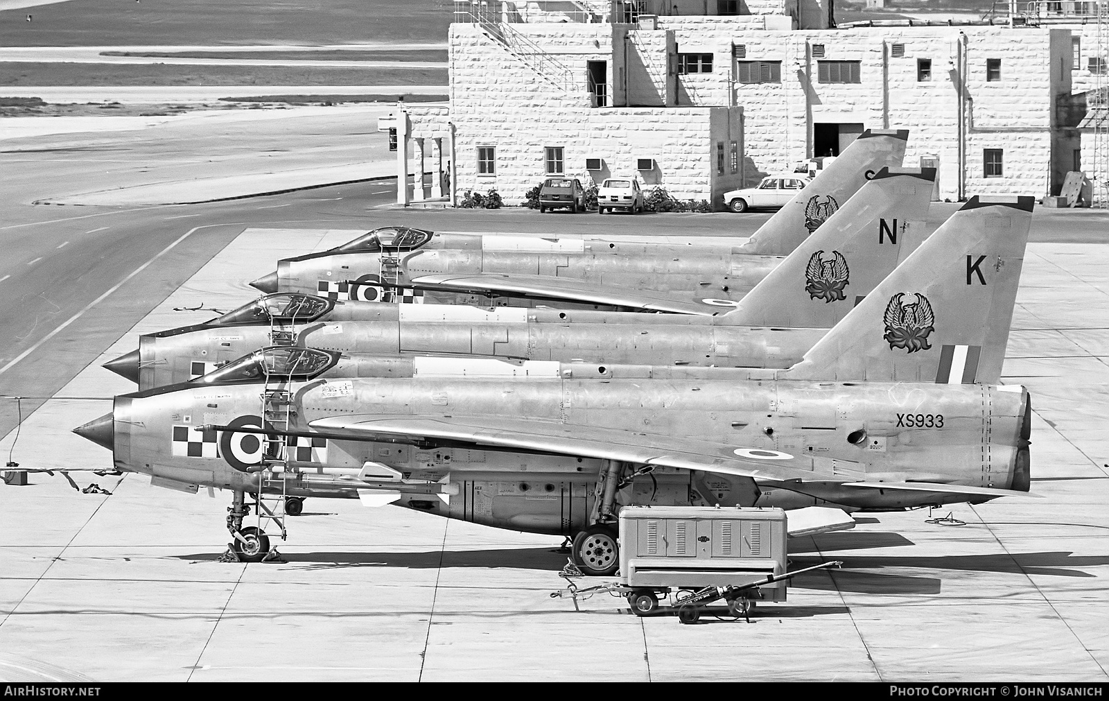 Aircraft Photo of XS933 | English Electric Lightning F6 | UK - Air Force | AirHistory.net #368901