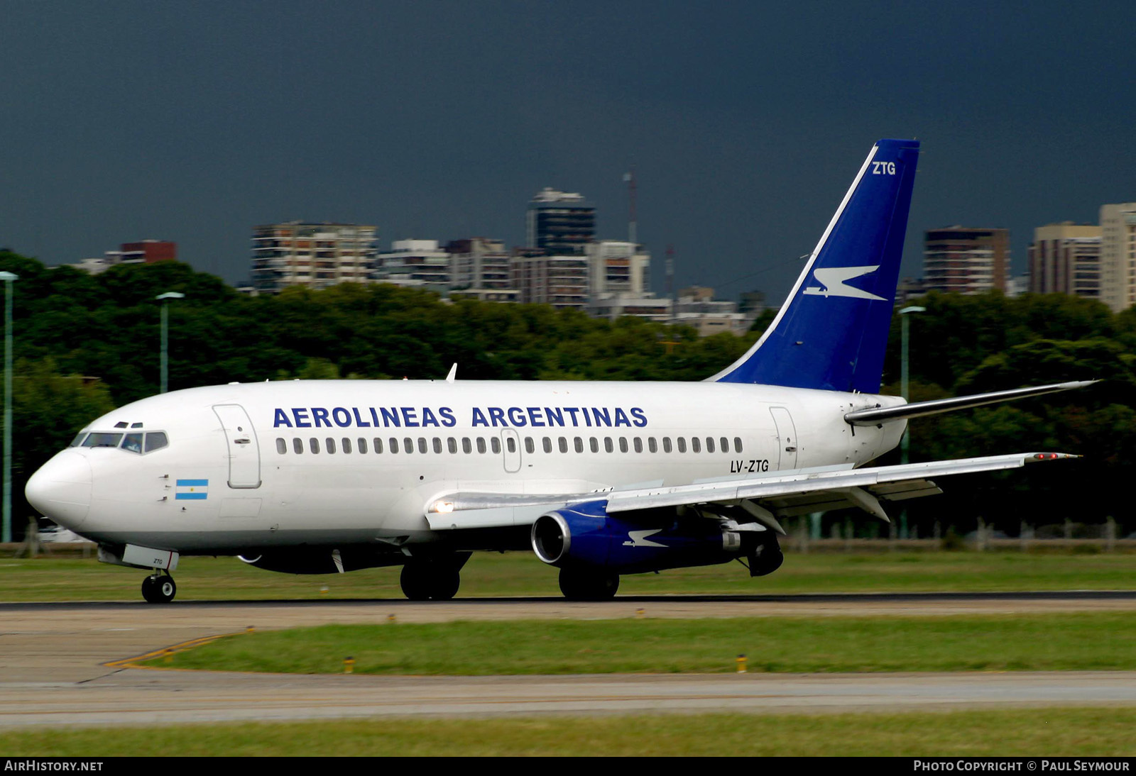 Aircraft Photo of LV-ZTG | Boeing 737-236/Adv | Aerolíneas Argentinas | AirHistory.net #368908