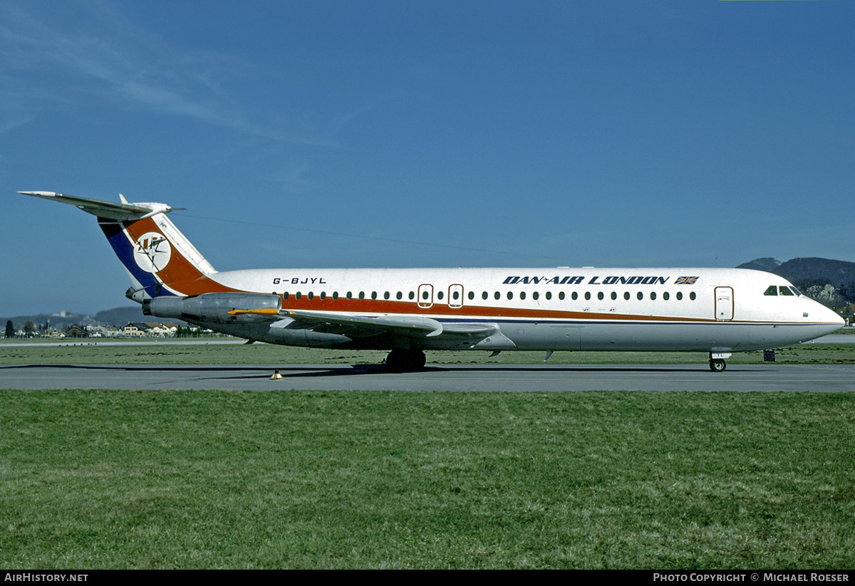 Aircraft Photo of G-BJYL | BAC 111-515FB One-Eleven | Dan-Air London | AirHistory.net #368913