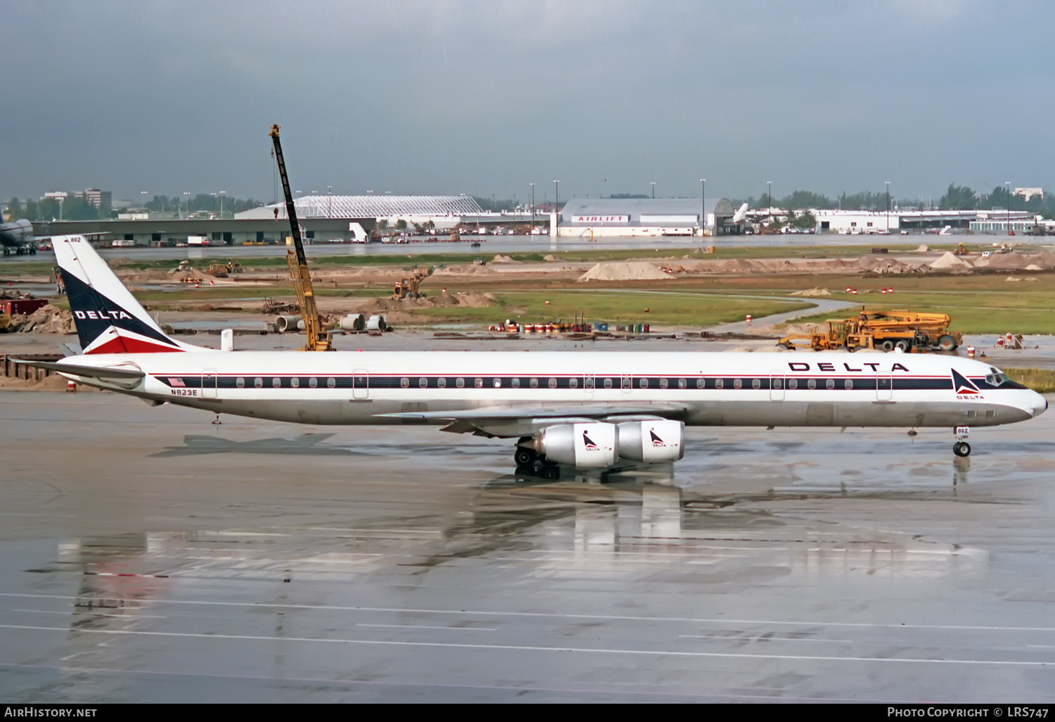 Aircraft Photo of N823E | McDonnell Douglas DC-8-71 | Delta Air Lines | AirHistory.net #368924